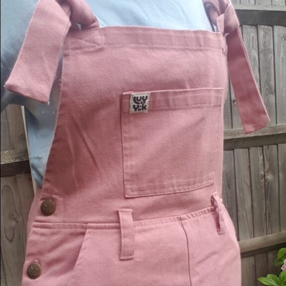 PINK LUCY AND YAK OVERALLS - Picture 3 of 6